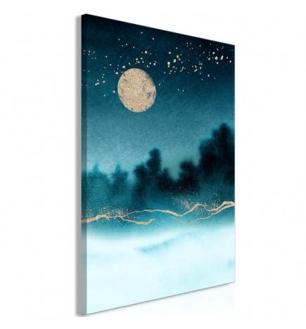 61,90 € Canvas Print - Hazy Moon (1 Part) Vertical