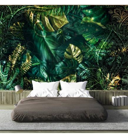 40,00 € Self-adhesive Wallpaper - Emerald Jungle