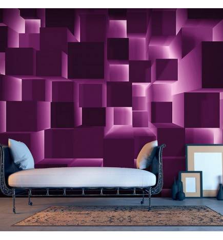 Self-adhesive Wallpaper - Purple Hit