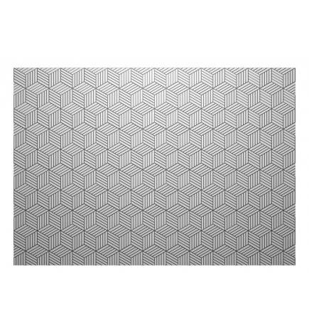 Self-adhesive Wallpaper - Hexagons in Detail