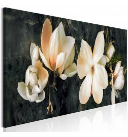 Canvas Print - Avant-Garde Magnolia (1 Part) Narrow Orange