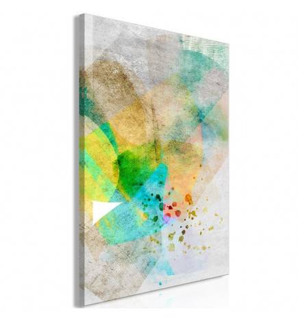 Canvas Print - Butterfly and Dreams (1 Part) Vertical