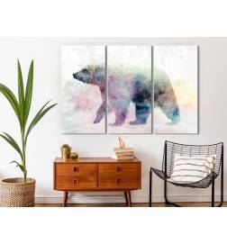 Canvas Print - Lonely Bear (3 Parts)