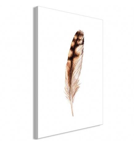 Canvas Print - Magic Feather (1 Part) Vertical