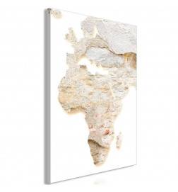 61,90 € Canvas Print - Hot Continent (1 Part) Vertical