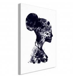 61,90 € Canvas Print - Abstract Profile (1 Part) Vertical