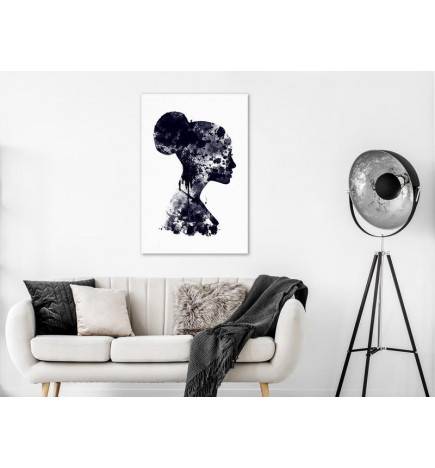 Canvas Print - Abstract Profile (1 Part) Vertical
