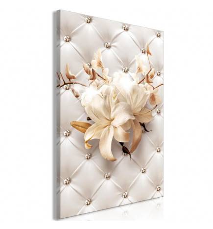 61,90 € Cuadro - Diamond Lilies (1 Part) Vertical