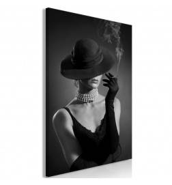 61,90 € Canvas Print - Black Elegance (1 Part) Vertical