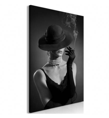 61,90 € Canvas Print - Black Elegance (1 Part) Vertical