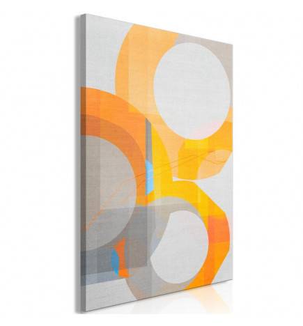 61,90 € Abstrakts attēls ar oranžiem apļiem - arredalacasa