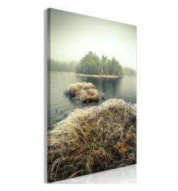 61,90 € Canvas Print - Autumn in the Wetlands (1 Part) Vertical