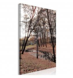 61,90 € Canvas Print - Autumn Walk (1 Part) Vertical