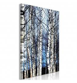 61,90 € Canvas Print - Frosty January (1 Part) Vertical