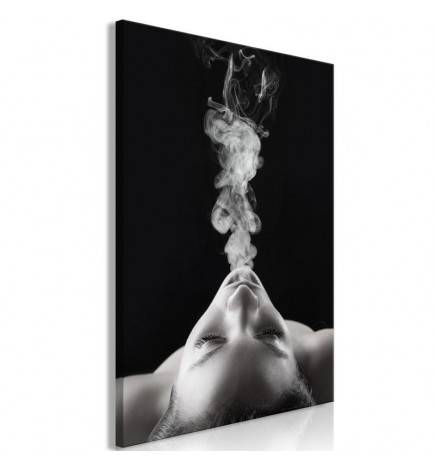 Canvas Print - Smoke Cloud (1 Part) Vertical