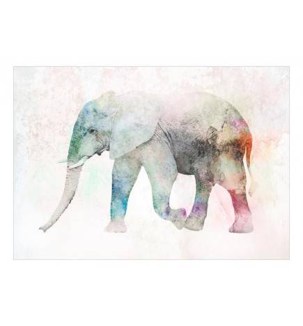 Wallpaper - Painted Elephant