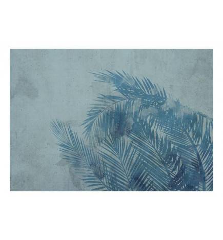 Fototapete - Palm Trees in Blue