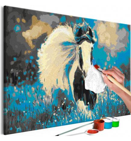 52,00 € DIY canvas painting - Running Horses