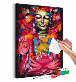 Quadro pintado por você - Feng Shui Buddha