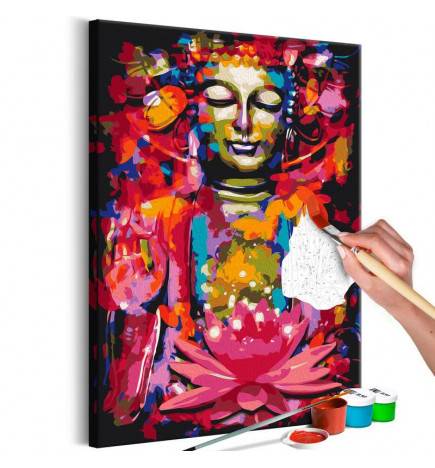 Quadro pintado por você - Feng Shui Buddha
