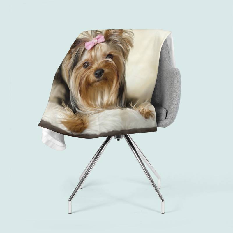 74,00 € 2 fleece blankets - with a little dog