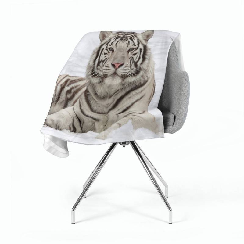 74,00 €2 cobertores de lã - com um tigre siberiano