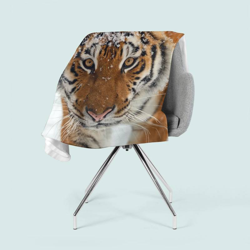74,00 € 2 fleece blankets - with a bengal tiger