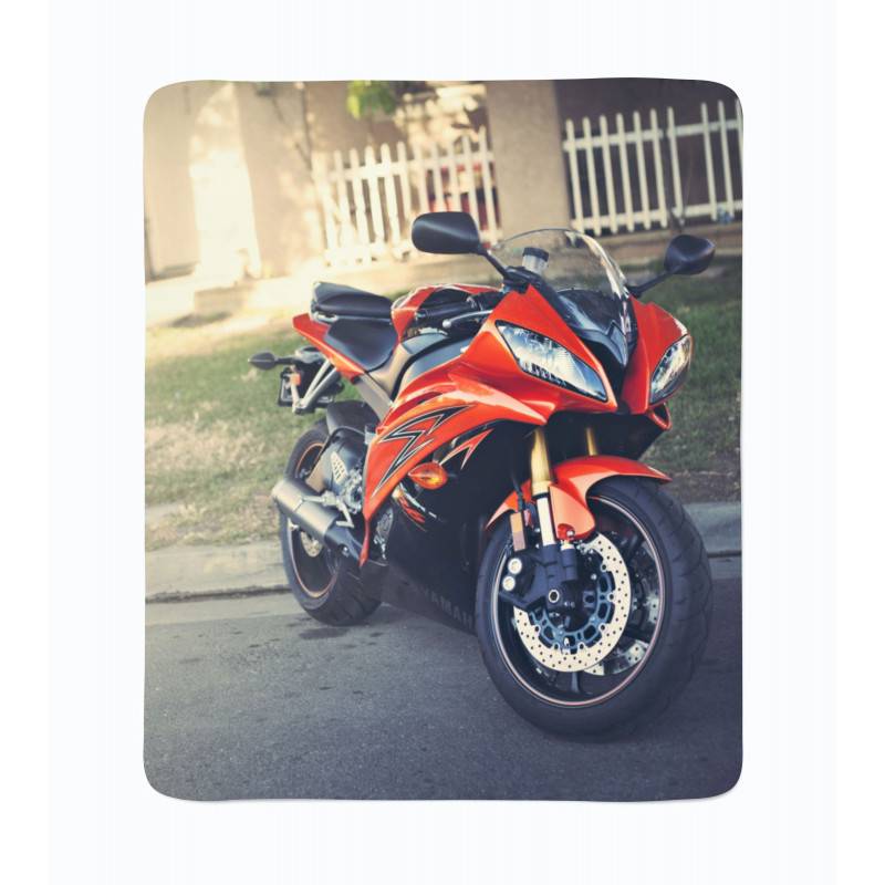 74,00 € 2 fleece blankets - with a red motorcycle