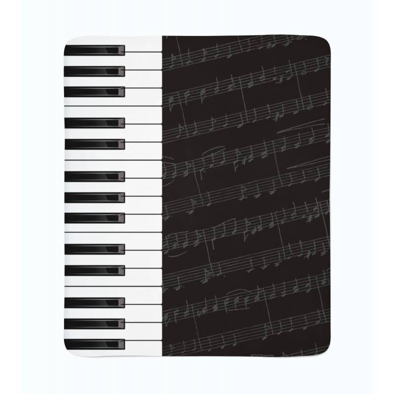 74,00 € 2 fleece blankets - with a piano