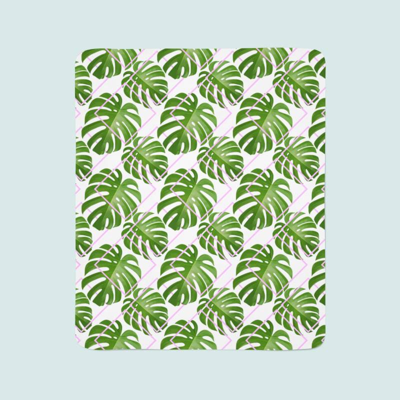 74,00 €2 couvertures polaires - avec des feuilles tropicales