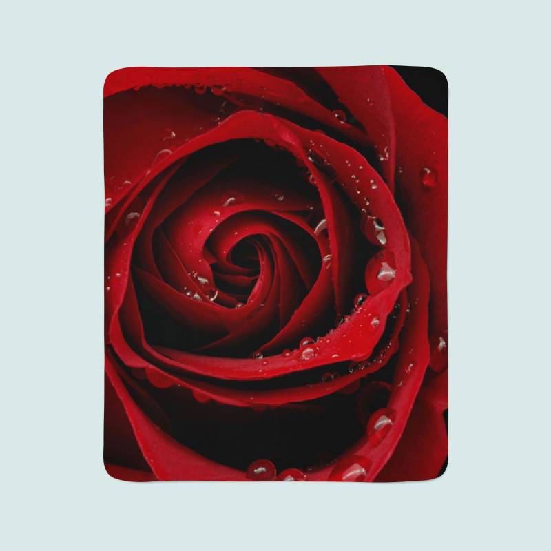 74,00 €2 coperte in pile - con una rosa rossa