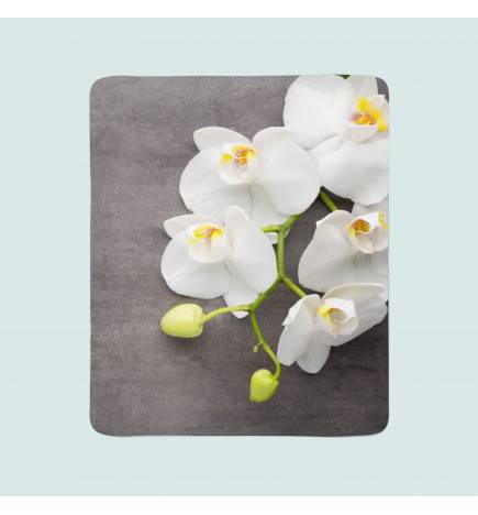 74,00 €2 coperte in pile - con i fiori bianchi