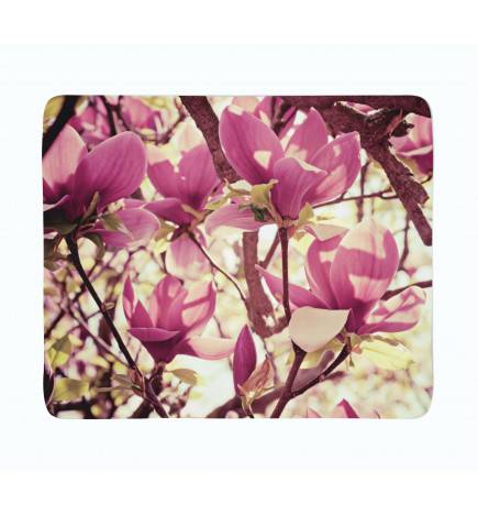 2 couvertures polaires - avec magnolias