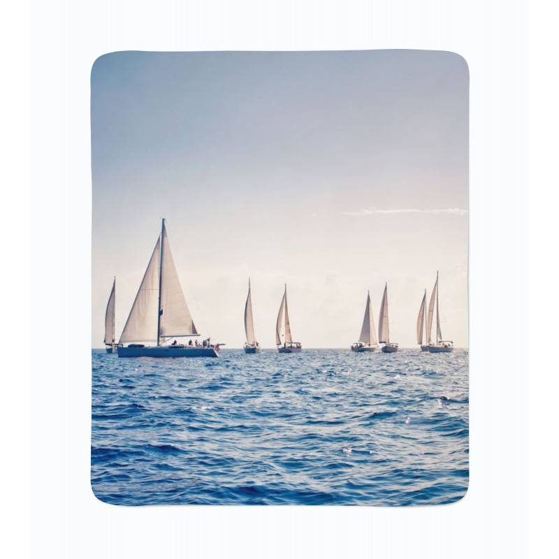 74,00 €2 coperte in pile - con le barche a vela