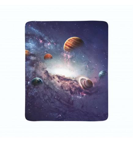 74,00 € 2 fleece blankets - with planets