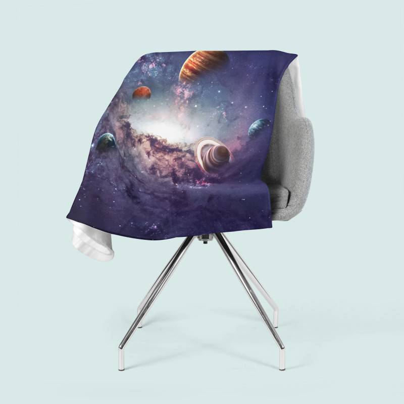 74,00 € 2 fleece blankets - with planets