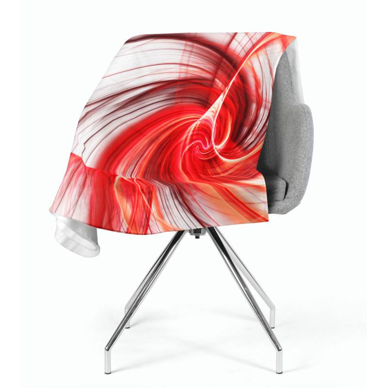 74,00 € 2 fleece blankets - with a red spiral