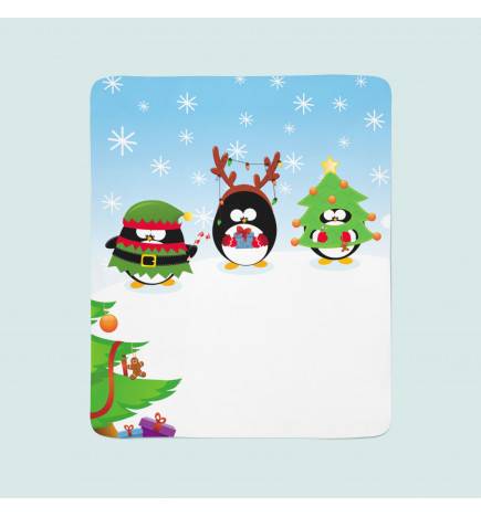 2 fleece blankets - Christmas for children