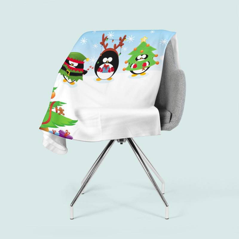 74,00 € 2 vilnonės antklodės - Kalėdinės vaikams