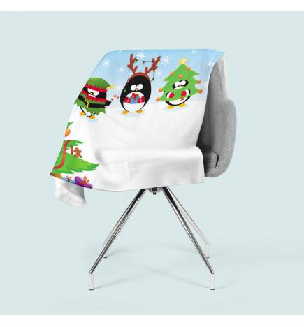 2 fleece blankets - Christmas for children