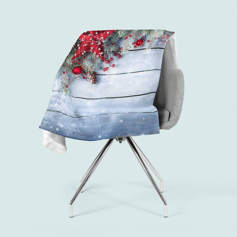 74,00 € 2 flaneļa segas - ar poinsettias