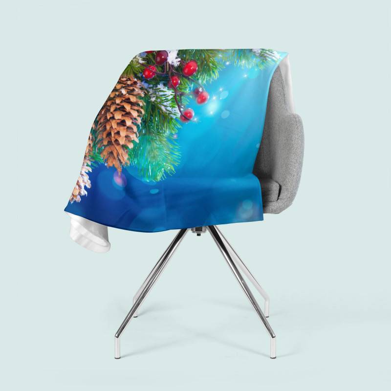 74,00 €2 coperte in pile - natalizie con le pigne 74,00 €2 coperte in pile - natalizie con le pigne