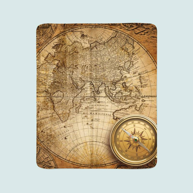 74,00 €2 couvertures polaires - avec boussole et globe
