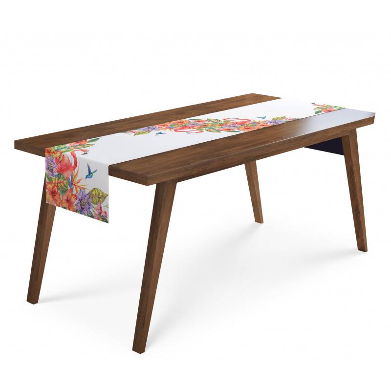 51,00 €4 Tapetes de corredor para a mesa - com flamingos