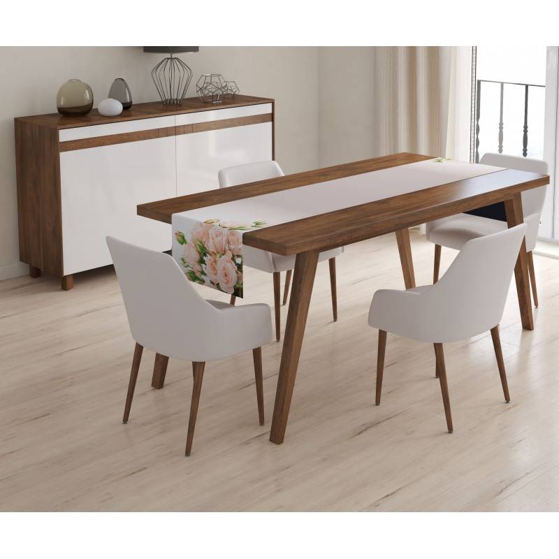 51,00 €4 Tapetes de corredor para a mesa - com rosas 51,00 €4 Tapetes de corredor para a mesa - com rosas