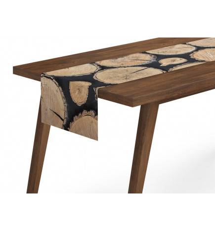 4 Table Runner Rugs - with logs