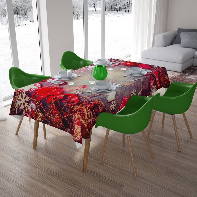 62,00 € Tablecloths - Christmas with flowers
