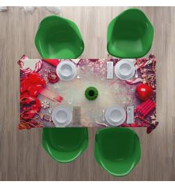 Tischdecken - Weihnachten mit Blumen