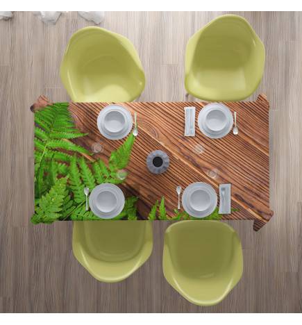 Tablecloths - with fern leaves