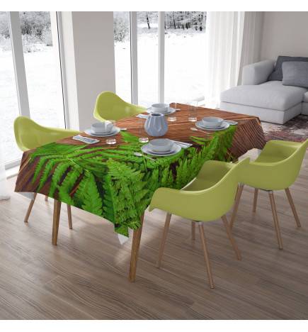 Tablecloths - with fern leaves